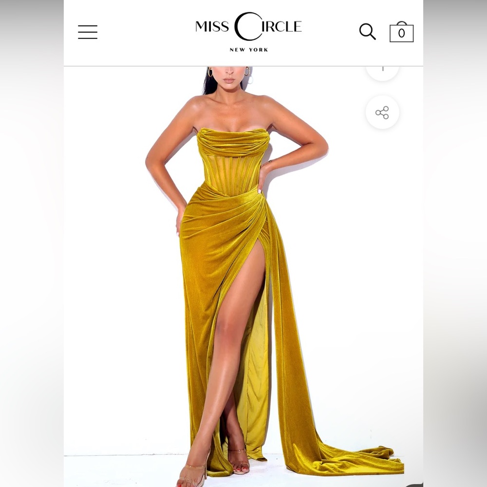 Velvet Corset Gown
